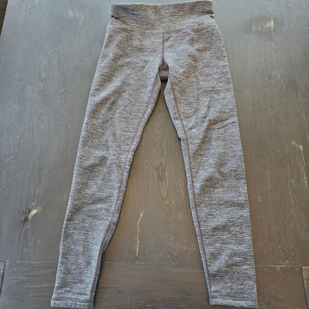 Athleta Altitude Tight Heathered Grey Fleece Lined Leggings XS‎ 486200-03